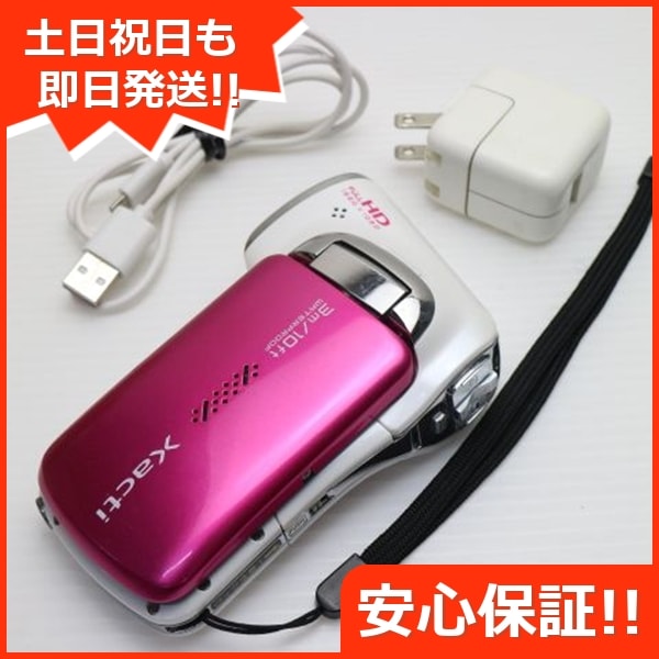 超美品 DMX-CA100 ピンク SANYO Xacti デジタルビデオカメラ 46