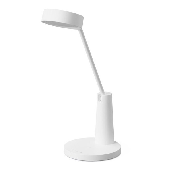 LDL-QF02DL-Wホワイト Qi充電シリーズ [LEDデスクライト (平置きタイプ 調光調色)] メーカー直送