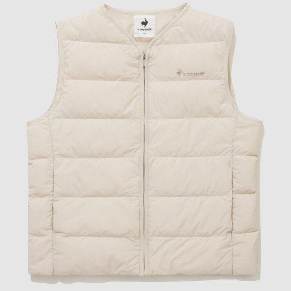 共用軽量ルーズフィットグースダウンベスト B1 QQ423LDVO1 LBG BLK