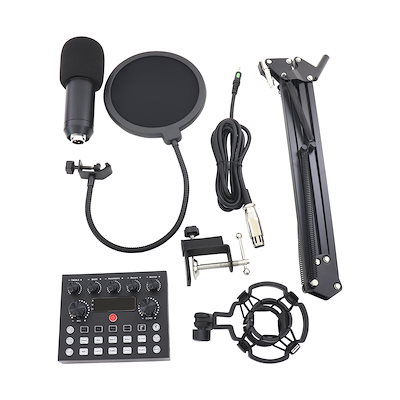 オーディオインターフェイス　マイクセット マイクスタンド付き Amazon | Focusrite フォーカスライト オーディオインターフェース