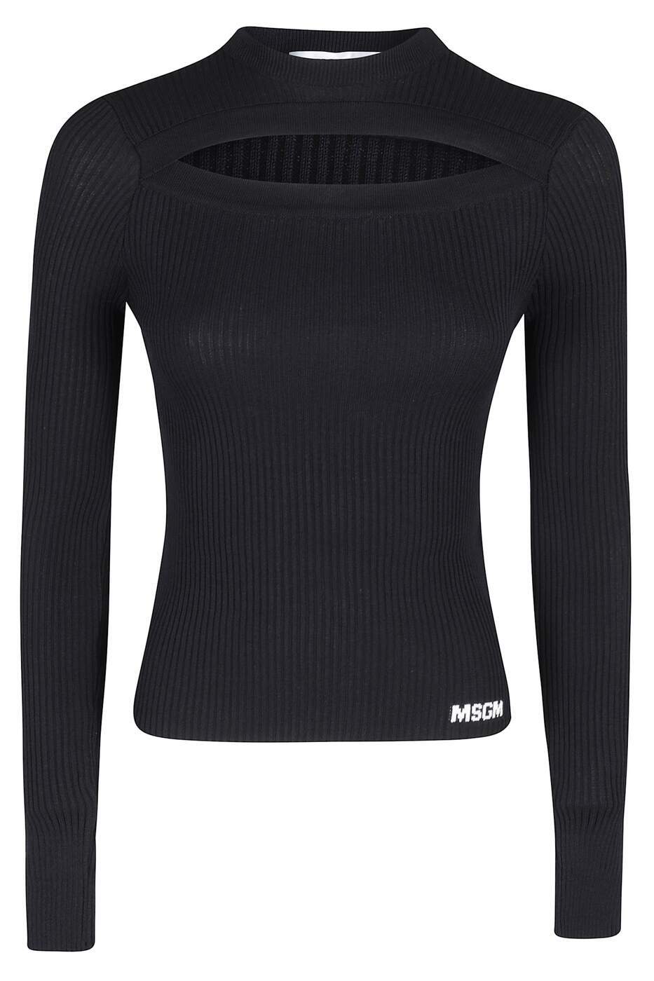 3741MDM227 247783095 99 NERO ブラック 秋冬2024 ニットウェア レディース ia