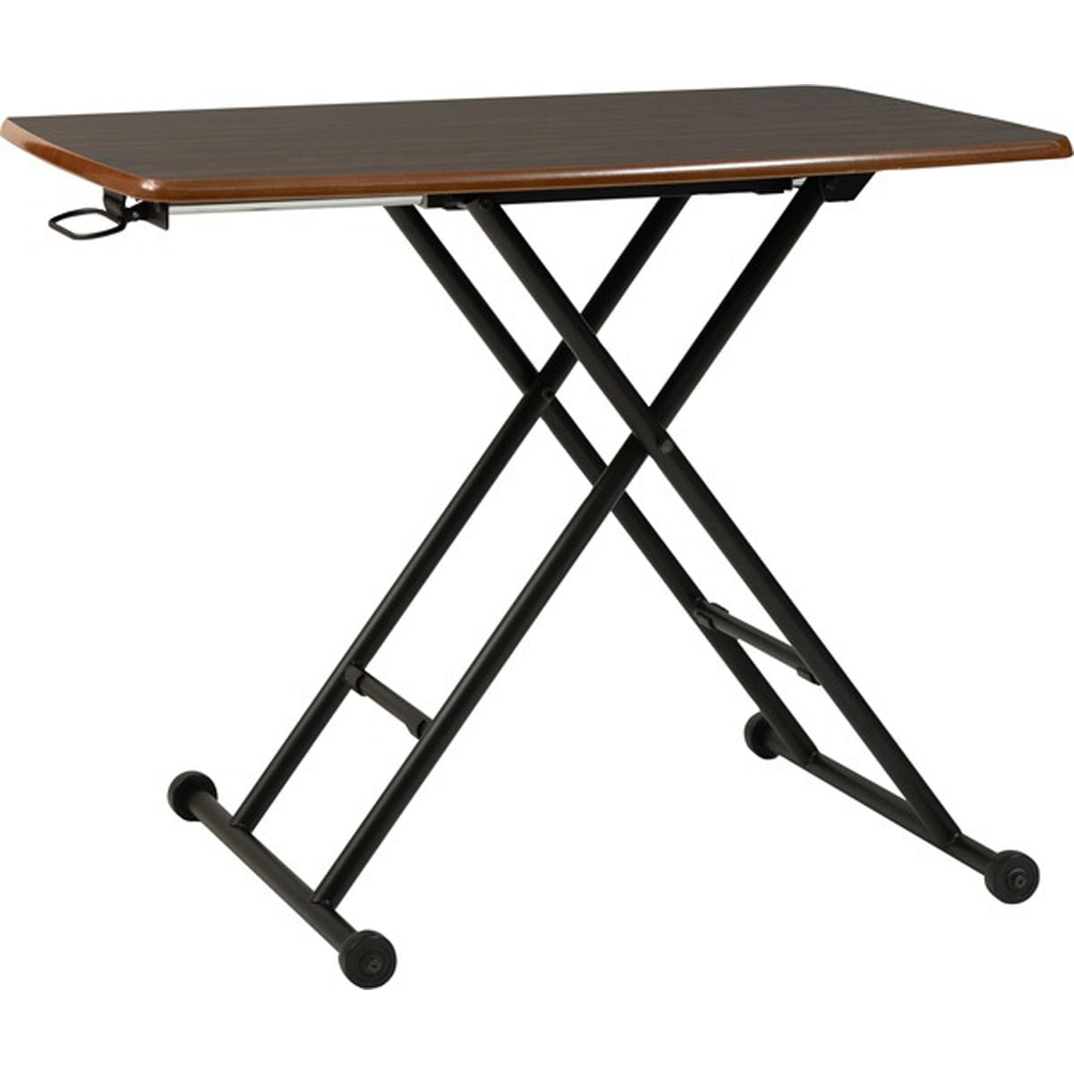 リフティングテーブル PT-530BR テーブル リフトテーブル 昇降テーブル センターテーブル 折りたたみ 昇降 ローテーブル ダイニング ブラウン 鏡面 便利 17,417円