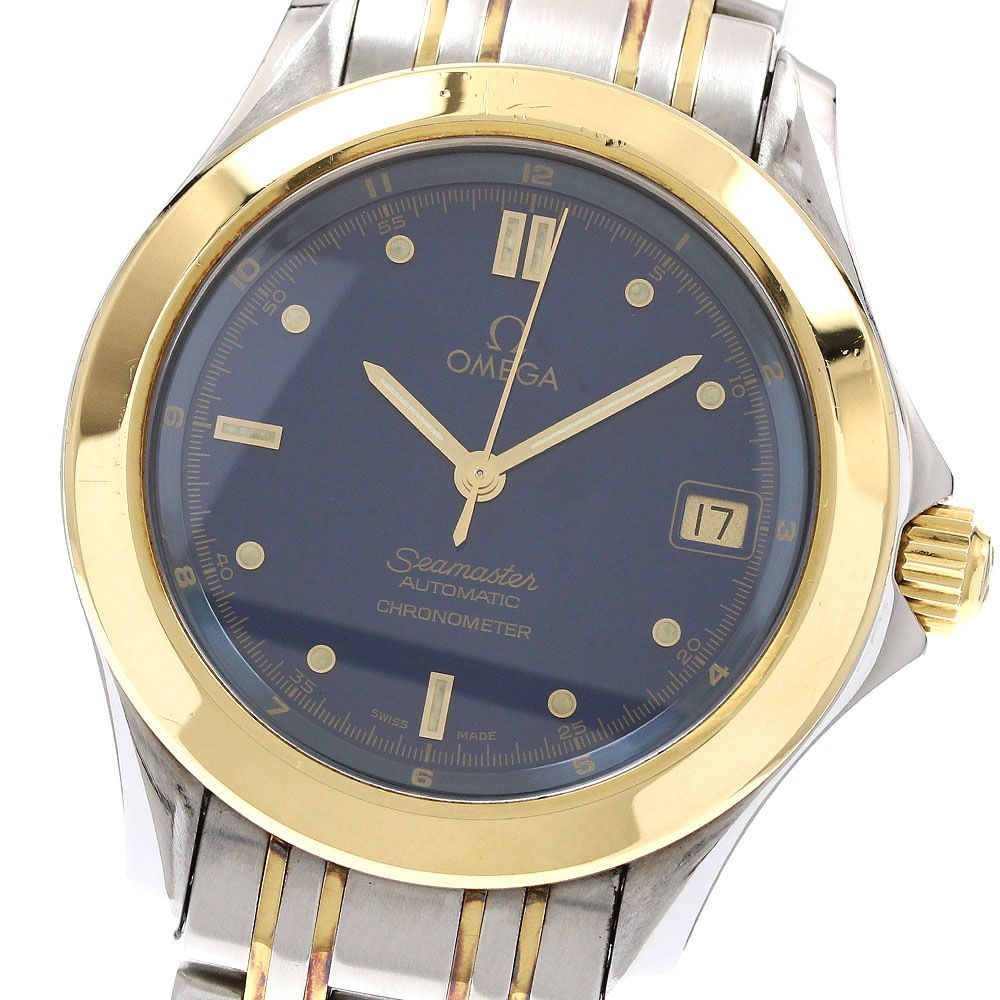 オメガ OMEGA 2301.80 シーマスター120 デイト 自動巻き メンズ _882719【中古】