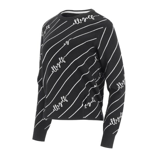 (6K63351 199) 2024年 女性 秋 シーズンパターン ラウンドセーター