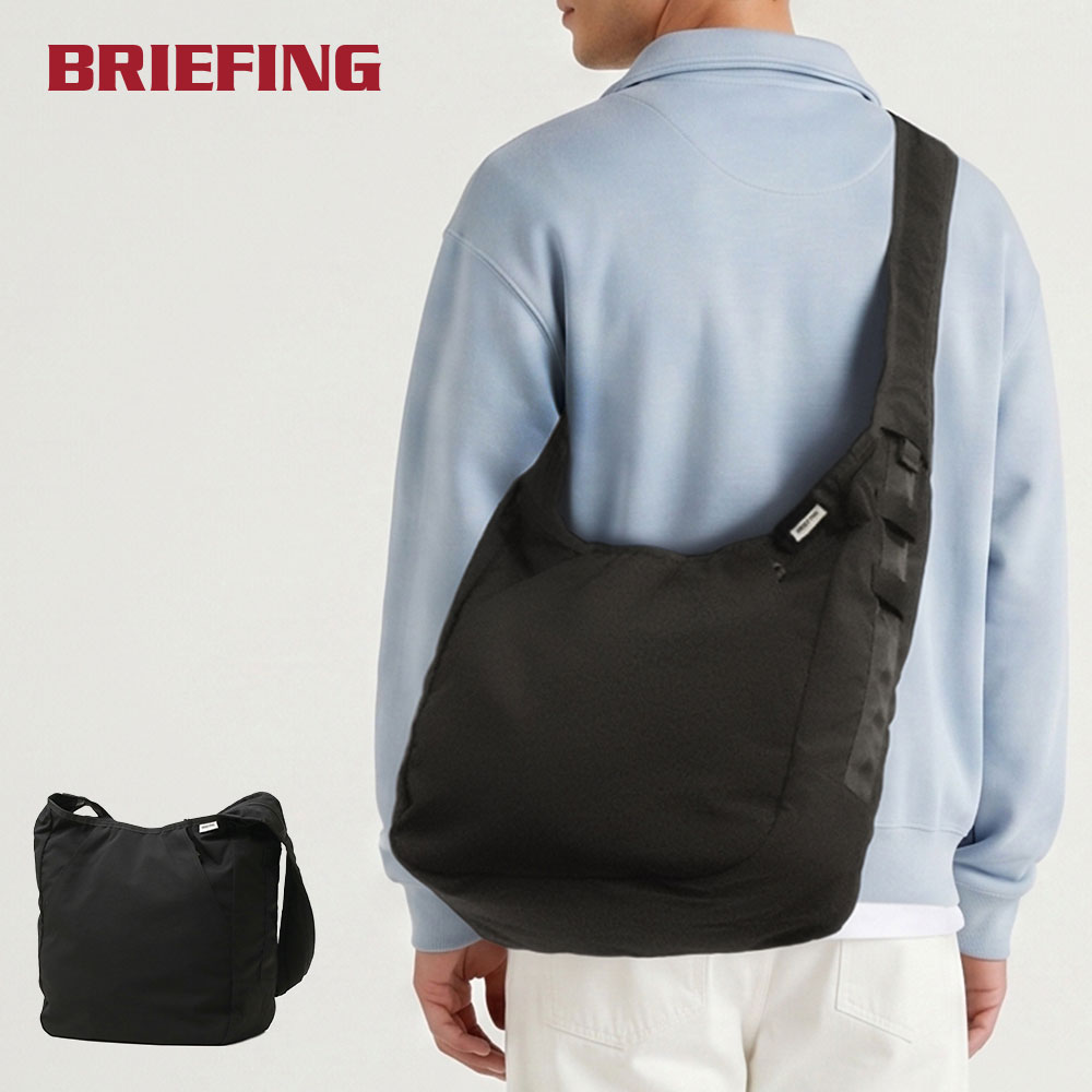 日本正規品 ショルダー メンズ レディース 軽量 ナイロン 斜めがけ 大容量 A4 18.4L WORK/BUSINESS COURIER HOBO BAG TALL BRA261L14