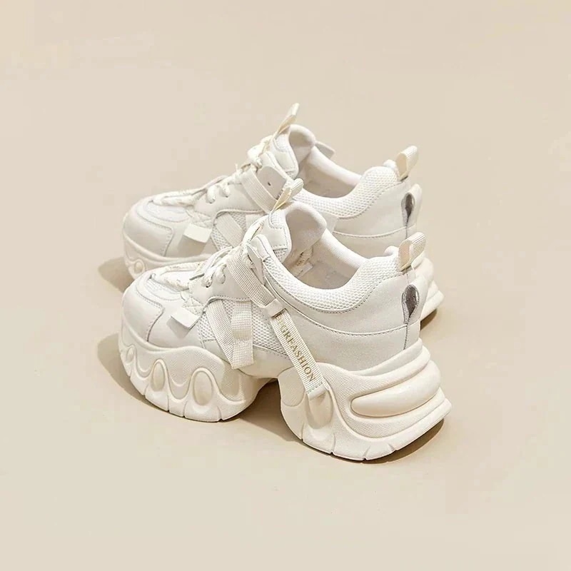 運動靴 身長アップ 韓国ファッション 新作 シューズ 厚底スニーカー 痛くない 通勤 学生 カジュアル レディース 走れる