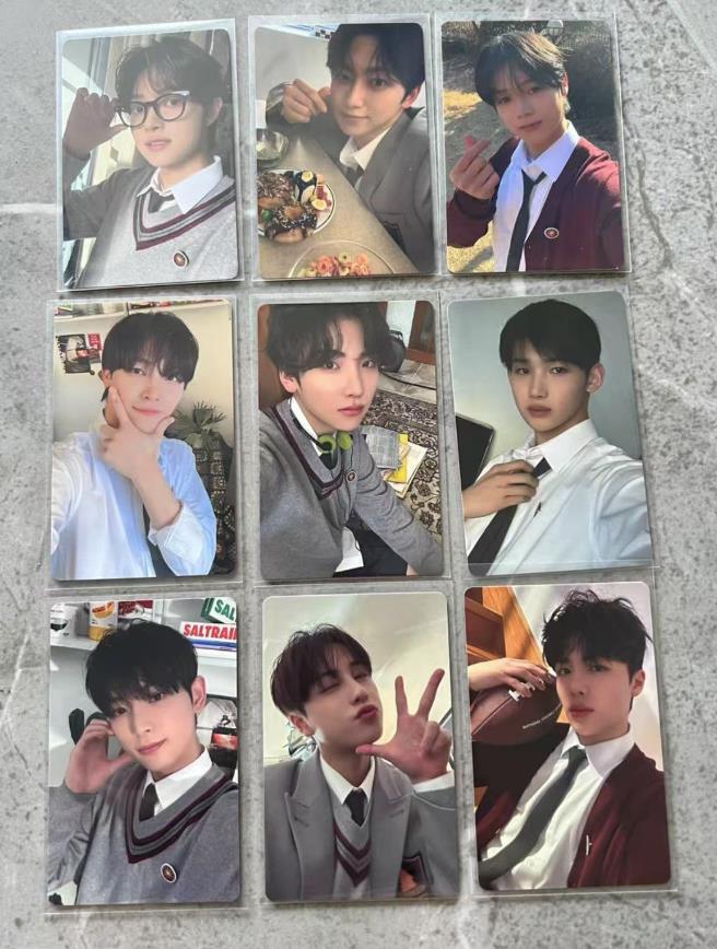 公式品　&team andteam firework howlingwe verb　特典トレカ　9枚 　全員　セット