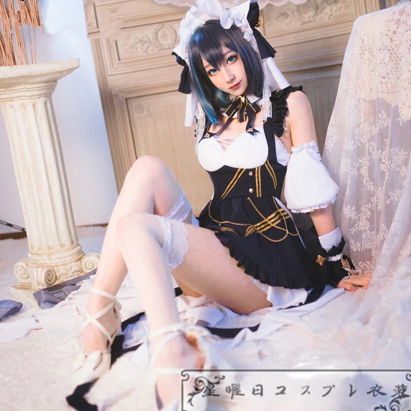 Azur Lane アズールレーン アズレン リトル チェシャー メイド服 コスプレ衣装 コスチューム