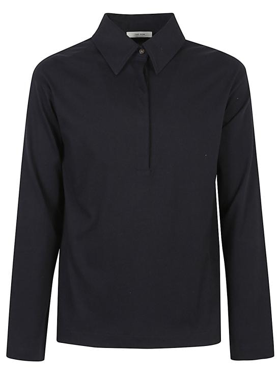THE ROW Women Polo Shirts 8752 K603DRN Blue