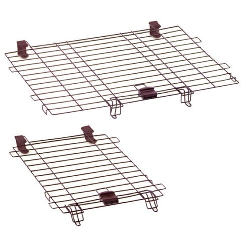 トイレのしつけが出来る ドッグルームサークル ゲージ ケージ ブラウン 茶 レギュラー専用屋根面 屋