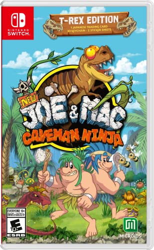 New Joe and Mac: Caveman Edition - T-Rex Edition (輸入版:北米) Switch