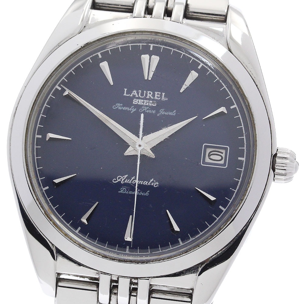 セイコー SEIKO 4S15-0020 ローレル デイト 自動巻き メンズ _913775【中古】