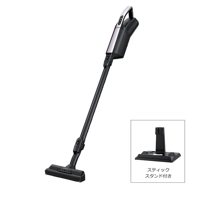 掃除機 紙パック式 スティック クリーナー かるパックスティック PKV-BK3K-V