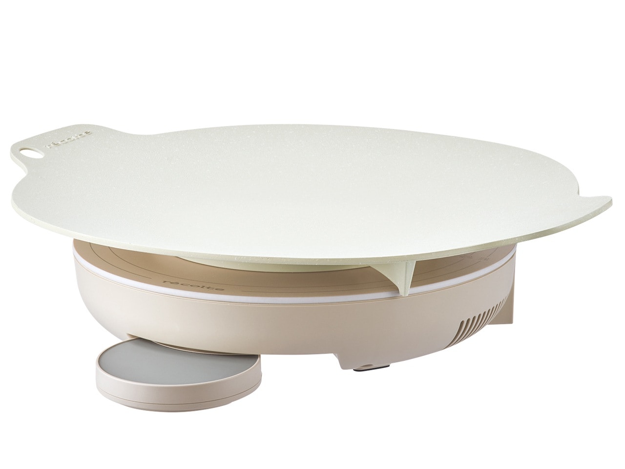 クッキンググリドル RIH-1 [クリームホワイト] ホットプレート