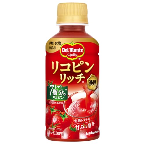 デルモンテ リコピンリッチ トマト飲料 200ml×24本