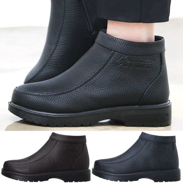 ディーオープン メンズ アイゼン 防寒靴 毛靴 毛ブーツ スニーカー