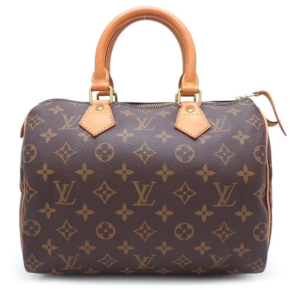 モノグラム スピーディ25 M41528 ハンドバッグ 旧型 ブラウン/351973【中古】