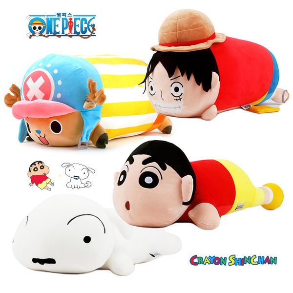 クレヨンしんちゃん シロモチ ボディクッション 53cm枕 犬ぬいぐるみ