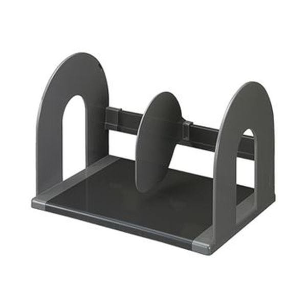 （まとめ）コクヨ ブックスタンド ダークグレーBS-121NDM 1台(×5セット)