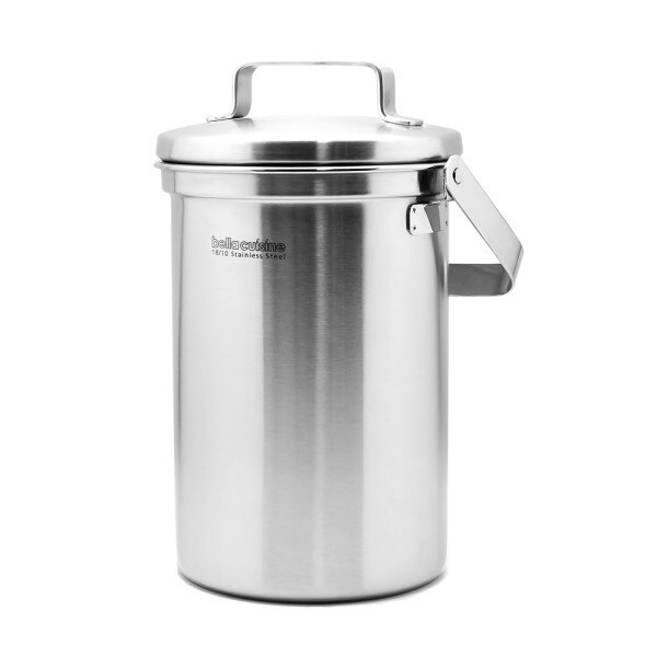 ステンレススチール生ゴミ容器 3L