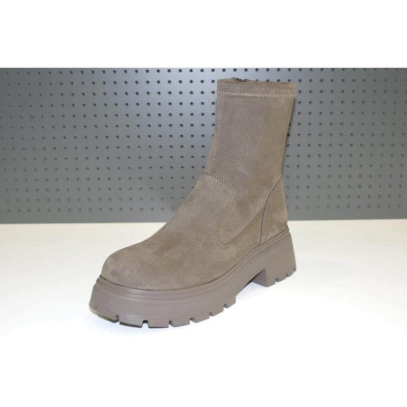 女性スパンソックス カジュアルアンクルブーツ 112446025TW