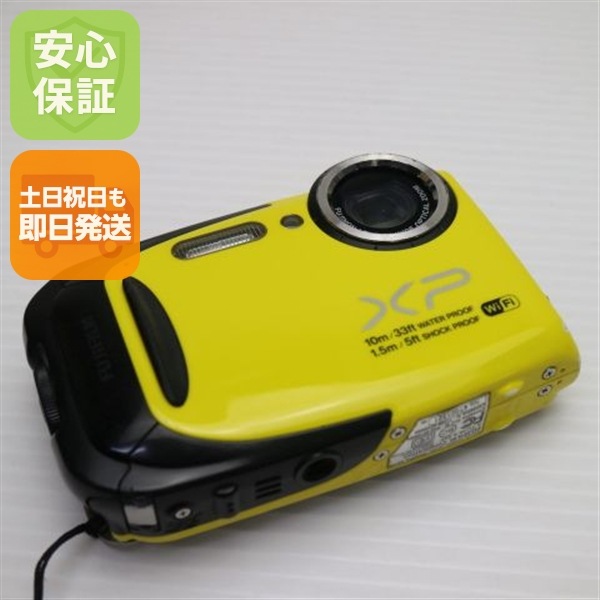美品 FinePix XP70 イエロー デジカメ FUJIFILM 87
