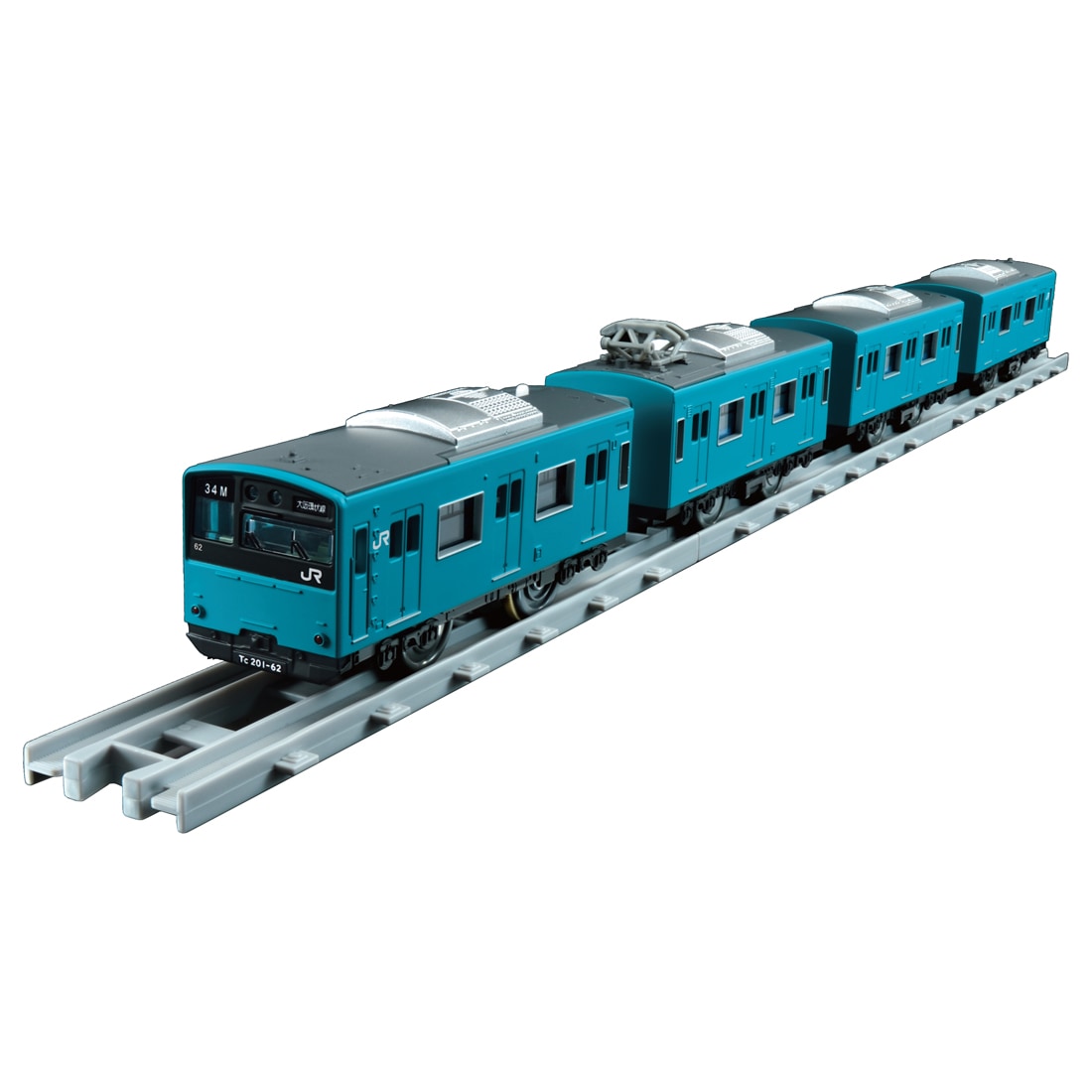 タカラトミー プラレール リアルクラス 201系通勤電車（JR西日本・スカイブルー） プラレール PL リアルクラス 201ケイ JRニシニホン/スカイブルー