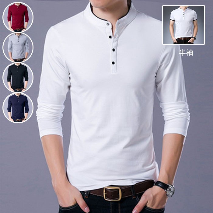 Tシャツ メンズ 長袖 韓国 ファッション おしゃれ 丸首Tシャツ Tシャツ 夏 春 夏Tシャツ メ 母の日のプレゼント