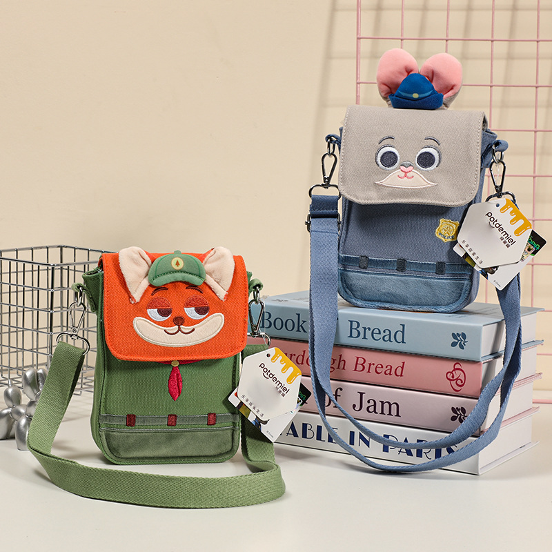 Qoo10] 本物のズートピア ジュディ ニックかわい : バッグ・雑貨