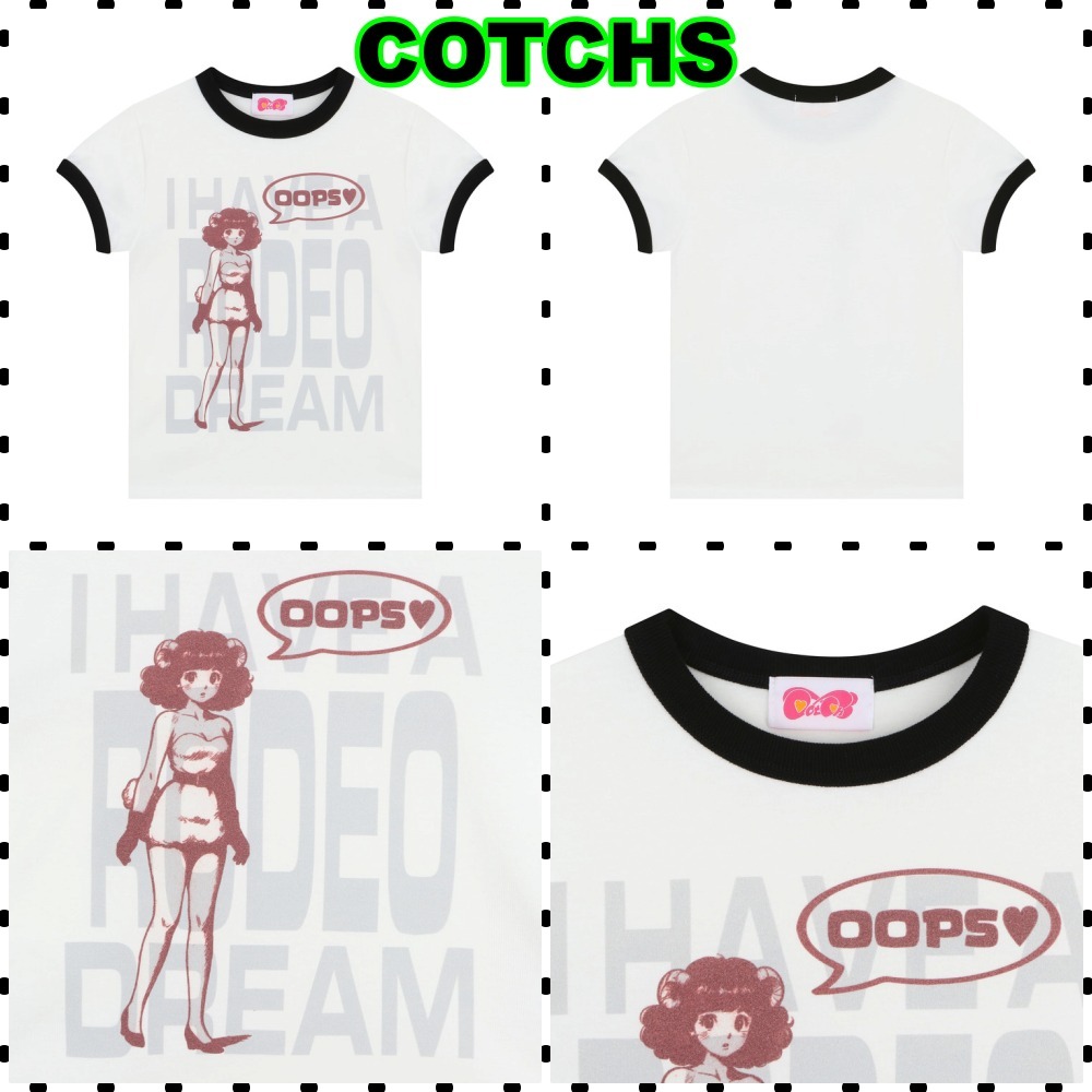 【COTCHS】25SS OOPS RINGER TOP (GIRLS)