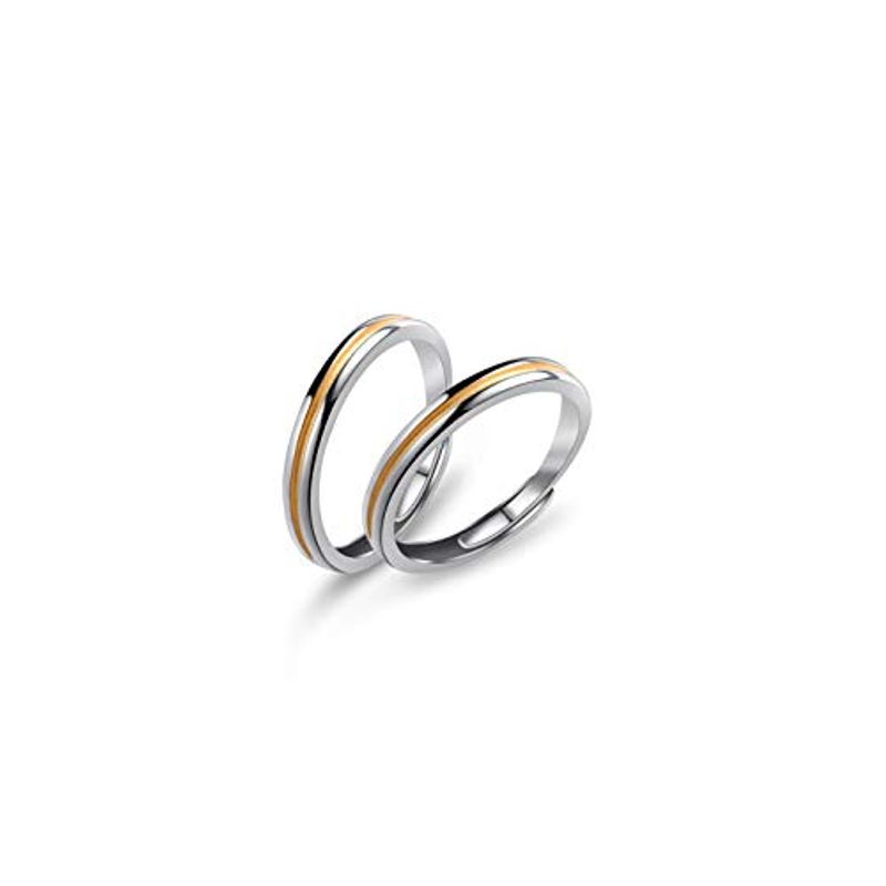 高級品市場 ペアリング フリーサイズ 婚約 レディースリング メンズリング ファッションリング ２個セット 指輪 指輪