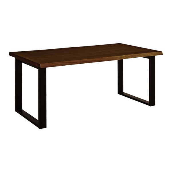 筑波産商 クラフト 165 テーブル スクエア脚 DBR メーカー直送