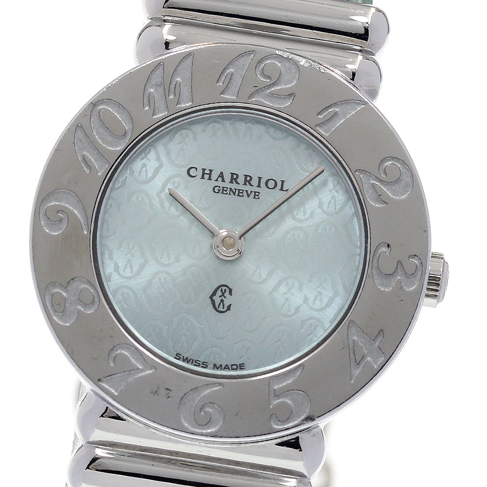 フィリップ・シャリオール PHILIPPE CHARRIOL 028A サントロペ クォーツ レディース _841656【中古】