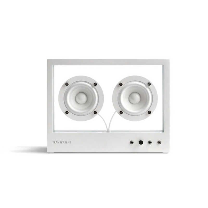 Small Transparent Speaker Wi-Fi Version WiiM Mini搭載 Wi-Fiスピーカー ［Bluetooth対応 / Wi-Fi対応］ ホワイト　TPS02