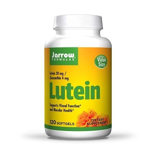 Jarrow Formulas ルテイン 20 mg - 120 ソフトジェル - 臨床的に文書化された目の健康とサポート - Zeax 配合