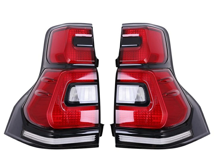 ランドクルーザープラド150系 PRADO 専用 LEDテールランプ レッド/スモーク 左右セット 社外品