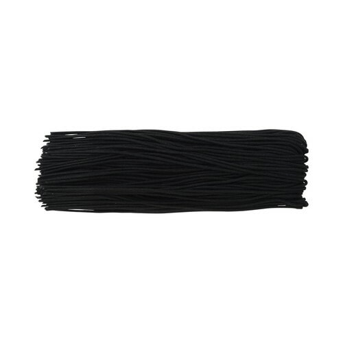 （まとめ買い）綴り紐 つづりひも ウルシ先 ブラック 100本入 TF-500U [x10]