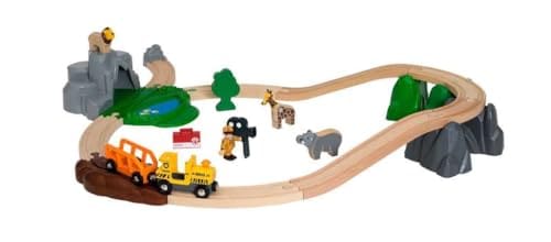 BRIO (ブリオ) WORLD サファリアドベンチャーセット[木製レール おもちゃ]33960