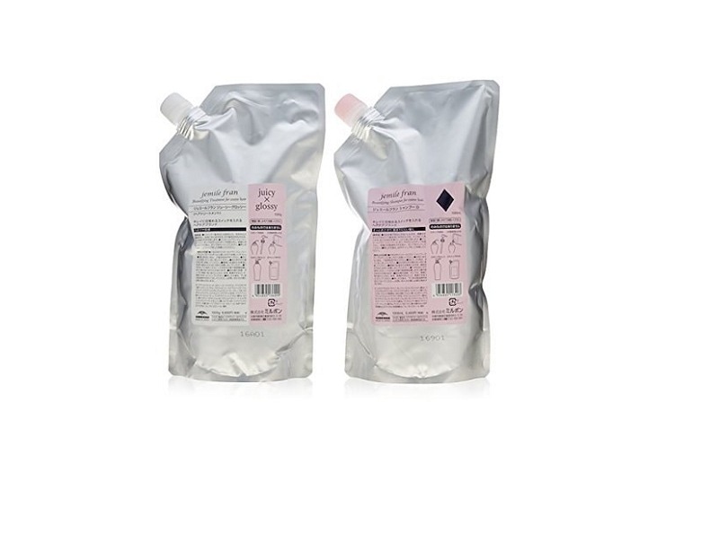 ジェミールフラン シャンプー ダイヤ D 1000ml + トリートメント ジューシーグロッシー１０００ｇ　業務用　詰め替え