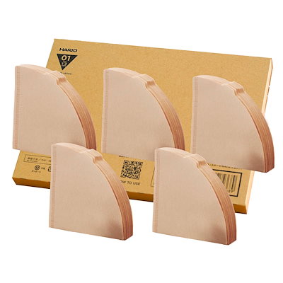他サイト： 【Amazon.co.jp 限定】HARIO(ハリオ) V60 コーヒーフィルター 1~2杯用 200枚入り 40枚×5個セット Amazonオリジナルセット 日本製 FSC認証製品 ペーパー 01の商品画像