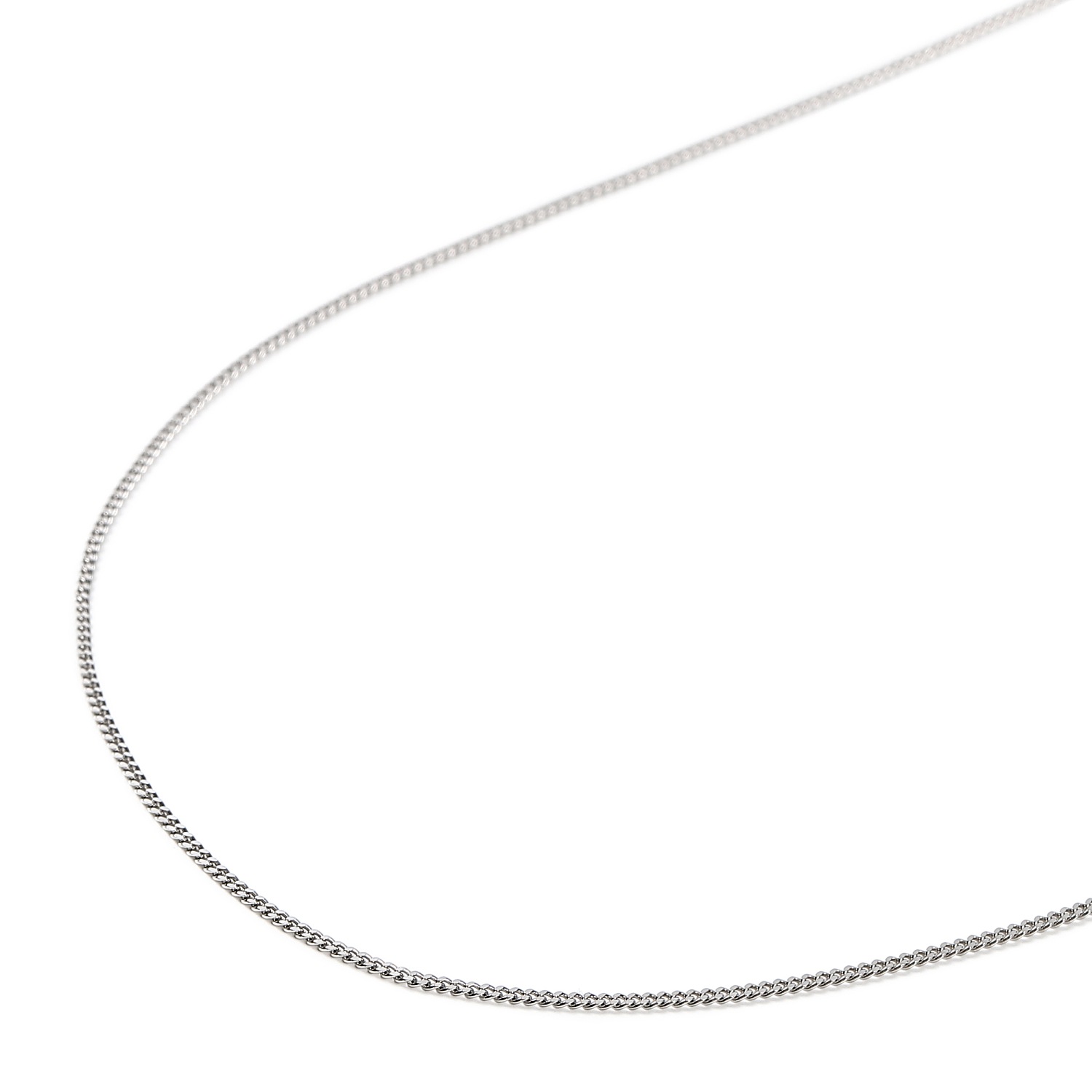 プラチナ 喜平 ネックレス 2面 2g 45cm 造幣局検定マーク刻印入 引輪 チェーン