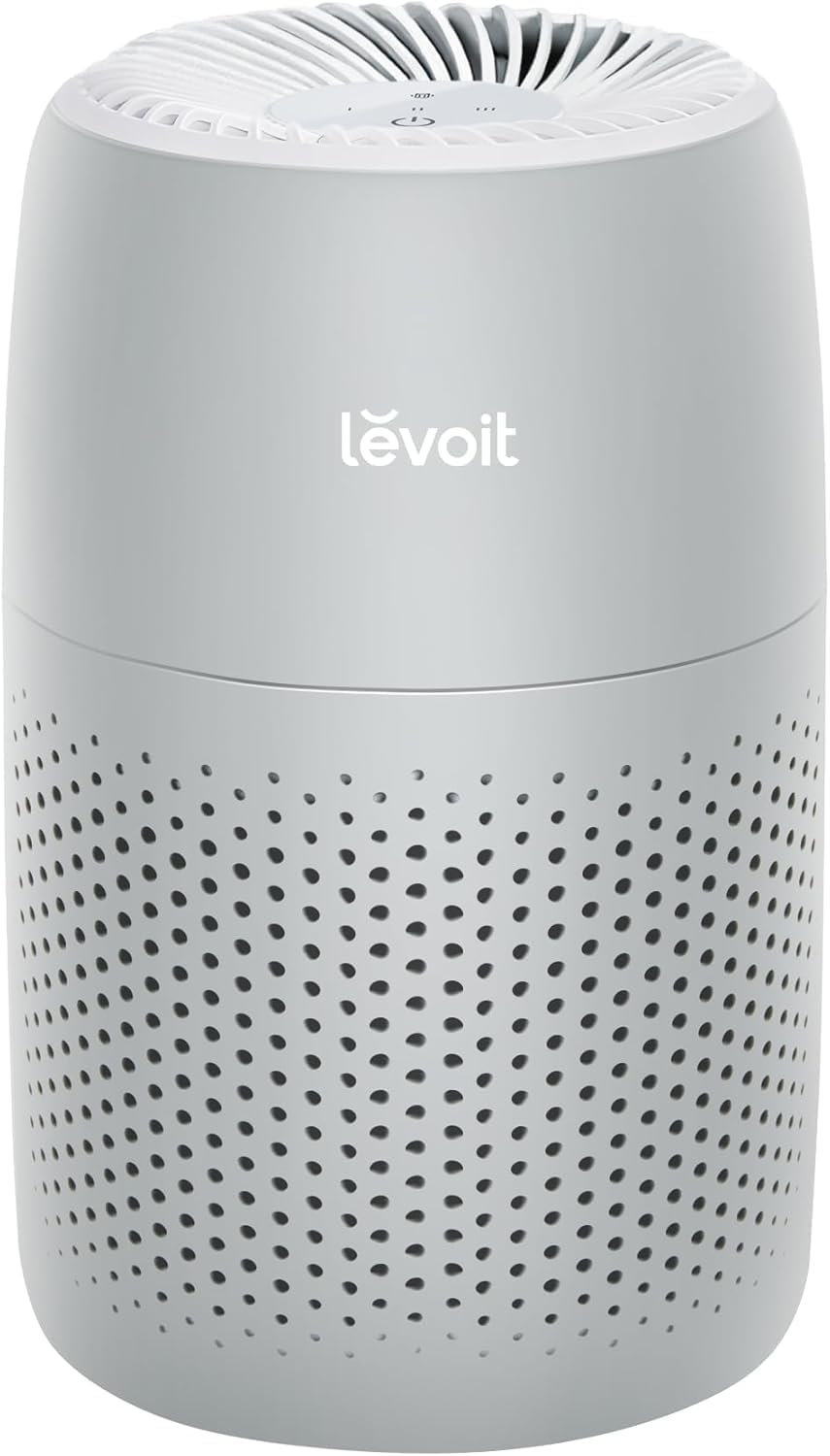 節電対策Levoit (レボイト) 空気清浄機 12畳 小型 花粉 卓上 軽量 カビ取り 脱臭 集じん ペット hepa フィルター 静音 手軽 スタイリッシュ アロマ対応 車 Core Mini グ