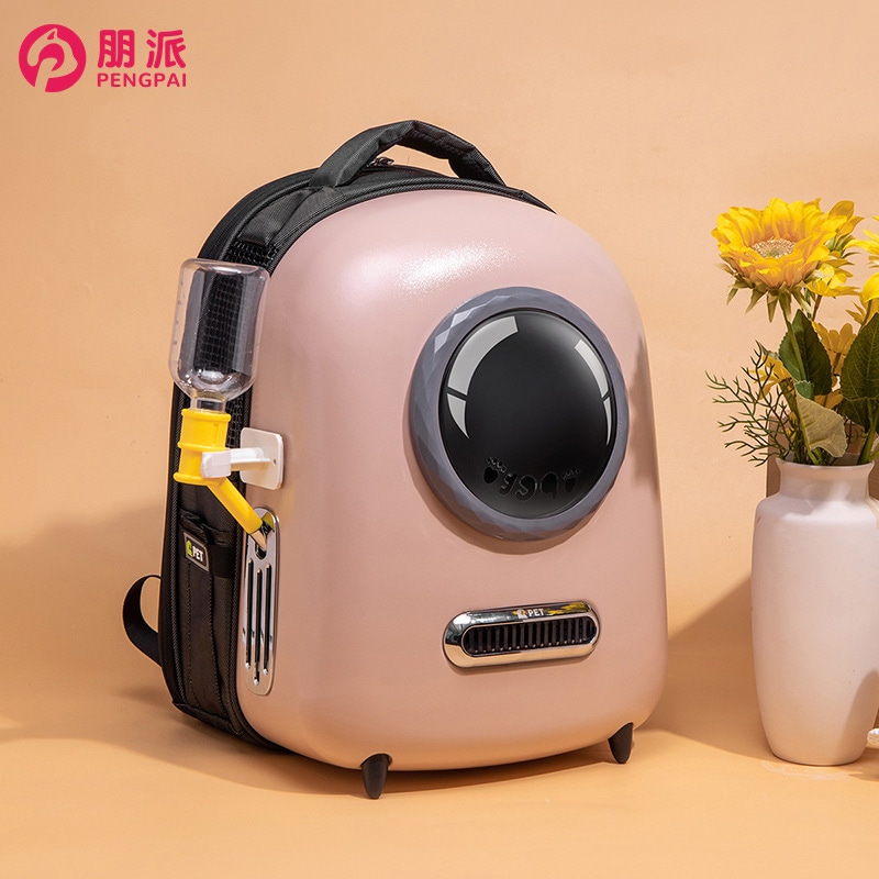 朋派スペースペットバッグ 猫用バッグ 両肩掛けで外出に便利通気性良好な犬用リュック ペット用品 7,180円