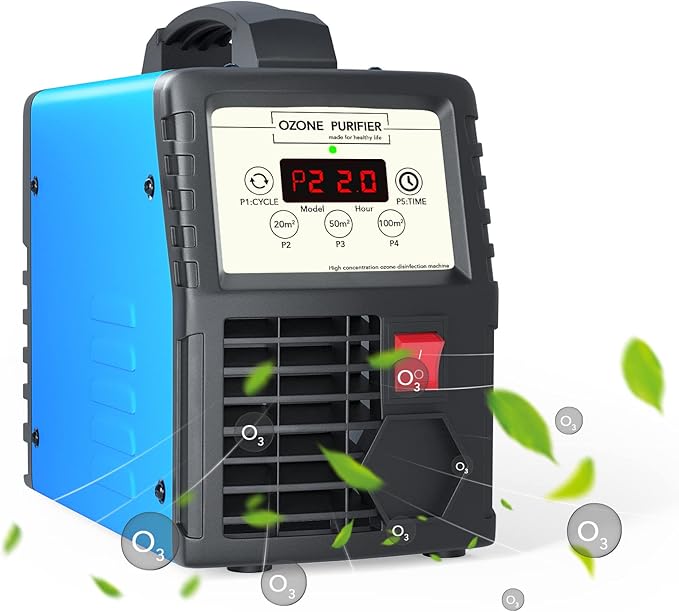 オゾン発生器 10000mg/h 業務用 脱臭機 家庭用空気清浄機 強力消臭 除菌 家庭部屋ホテル農場用の脱臭装置 日本語説明書付き
