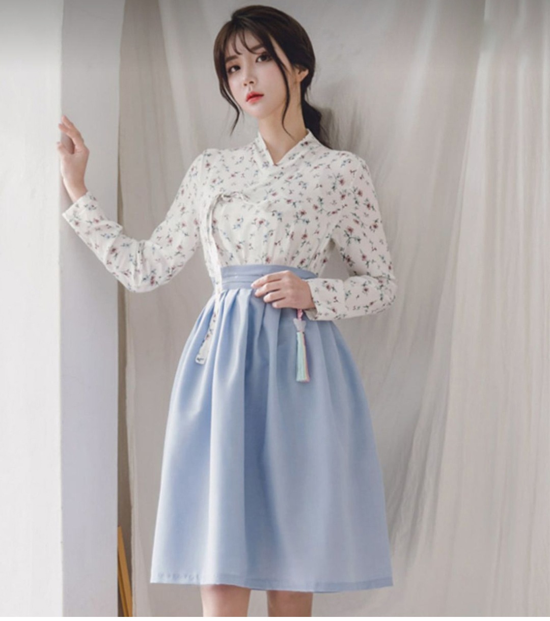 韓国生産 韓国オリジナル 高級 生活韓服セット現代改良韓服 ハンボク 韓国ファッション チュショップハンボク