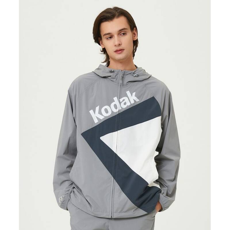 コダック KODAK K フード付き長袖ジャケット GREY K5123LJKF1GRY 399014