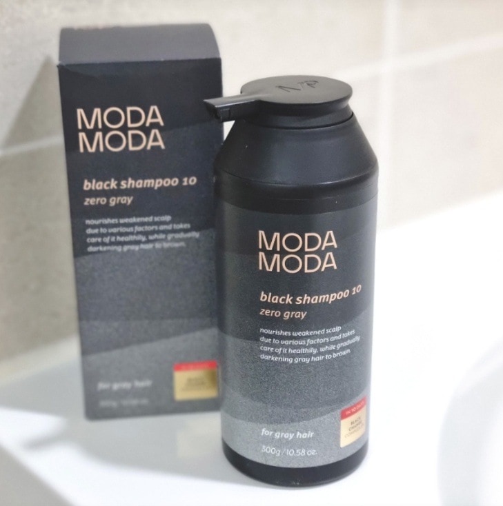Qoo10] MODAMODA モダモダ ゼログレイ ブラックシャンプー : ヘア