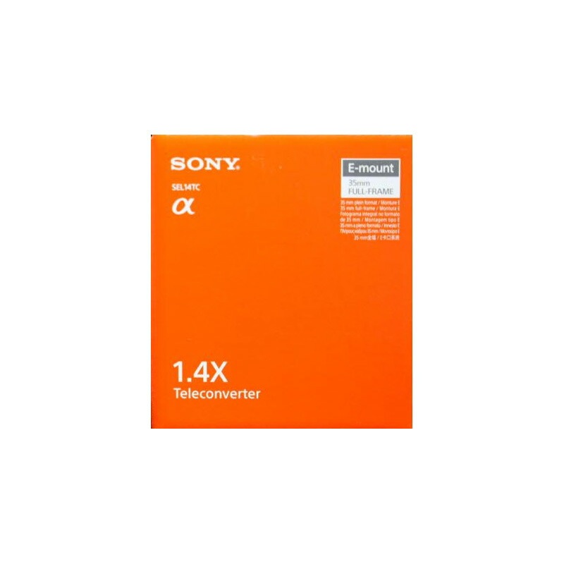 【新品】SONY ソニー コンバージョンレンズ 1.4X テレコンバーター SEL14TC Eマウント用（フルサイズ対応）
