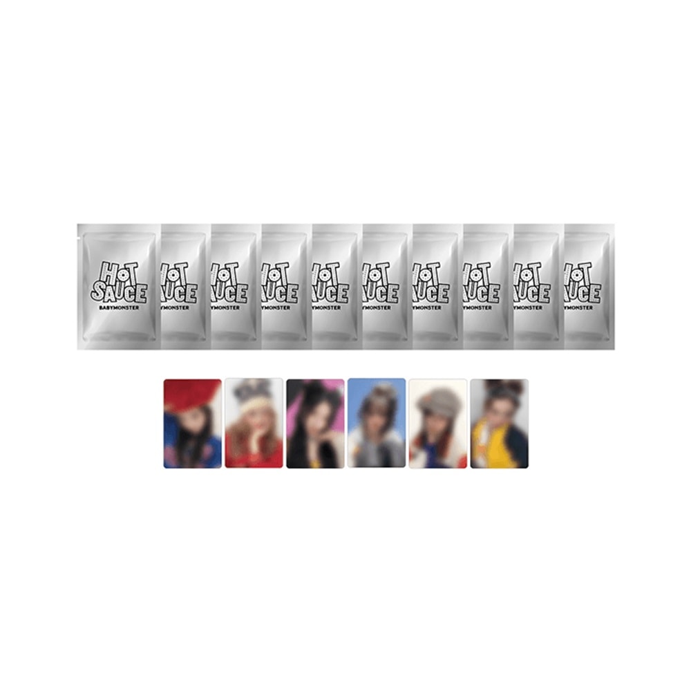 [公式] [HOTSAUCE] BABYMONSTER TRADING PHOTOCARD BULK PACK