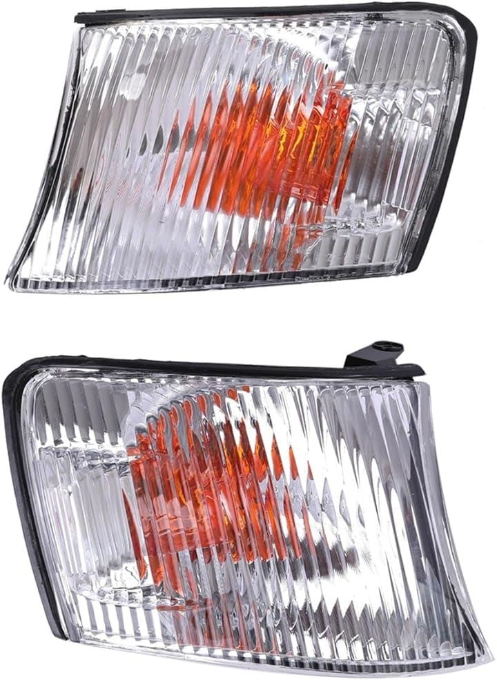 互換品トヨタ 用 100系 チェイサー ウインカー レンズ 左右セット コーナーレンズ JZX100 ツアラーV ツアラーS 交換 カスタム パーツ 社外品 (クリアーレンズ)